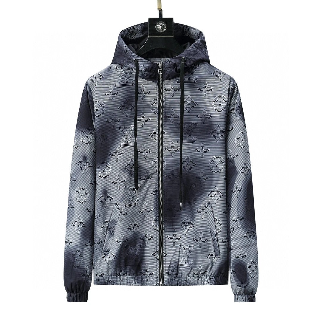  Louis Vuitton Monogram Hooded Jacket [5 styles]